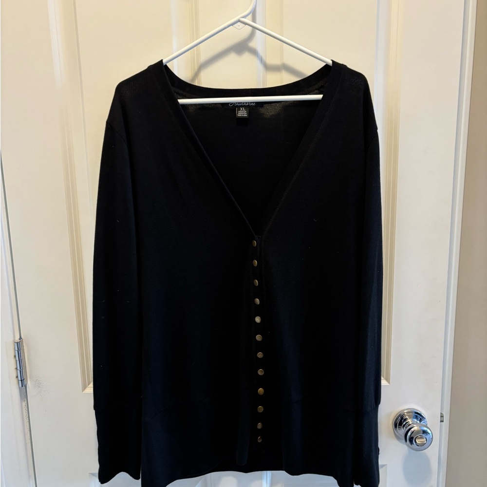 41 Hawthorn Black Cardigan Sweater